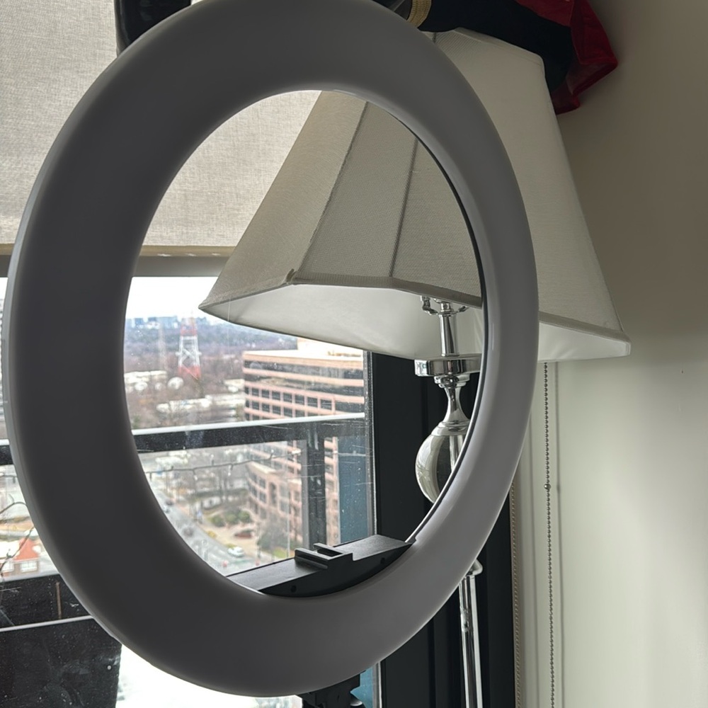 Ring light 12 feet tall